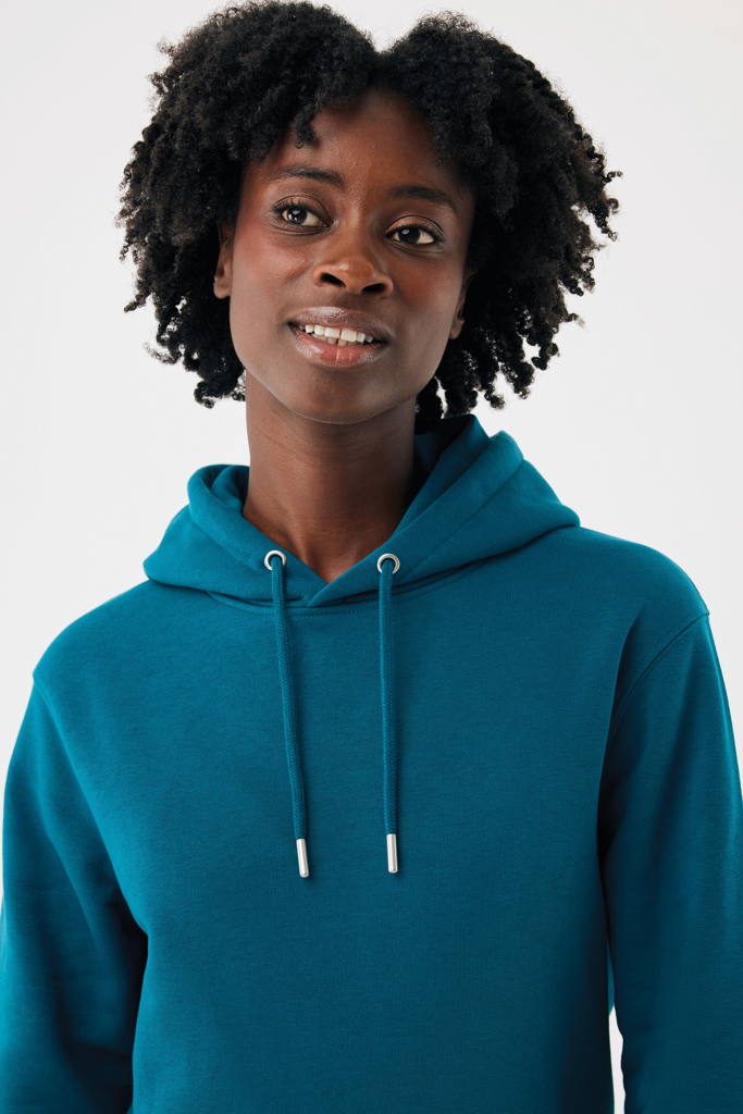 Sudadera con capucha de algodón reciclado Joshua, dark teal