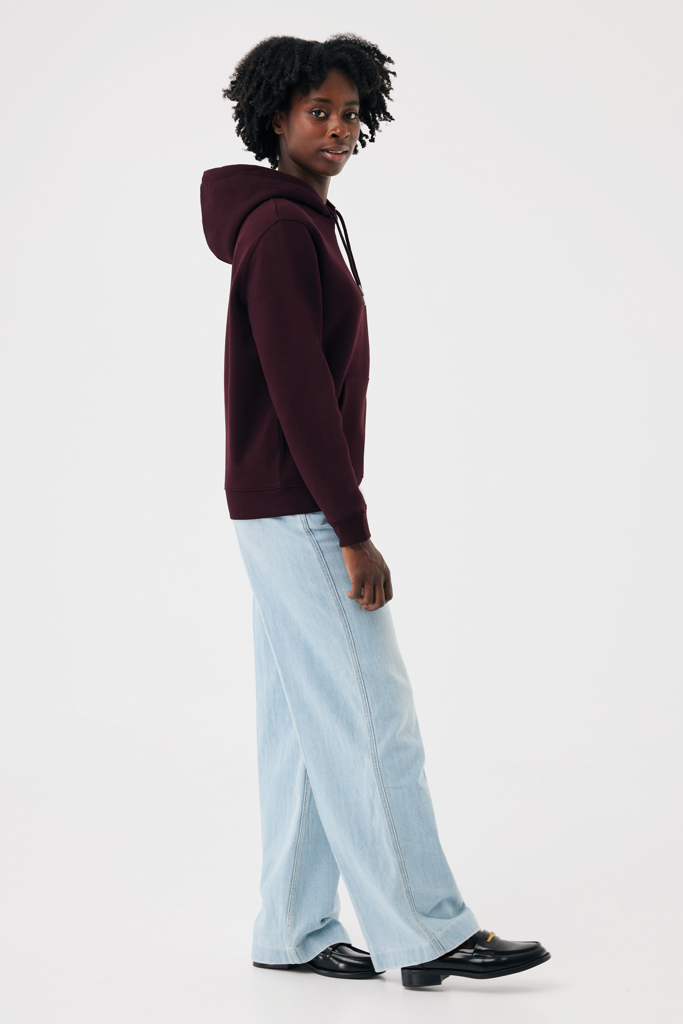 Joshua hoodie van gerecycled katoen, merlot